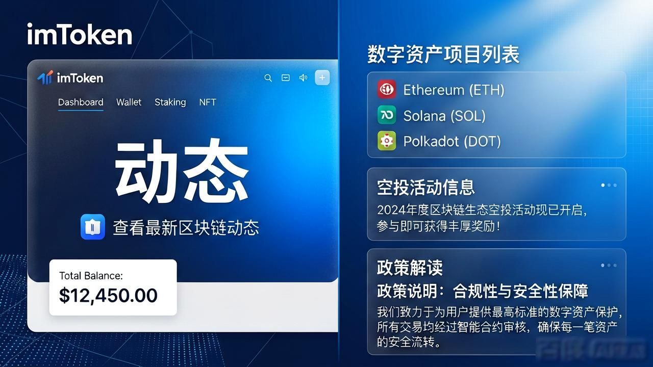 imToken官网怎么看行情 数字资产动态这样查