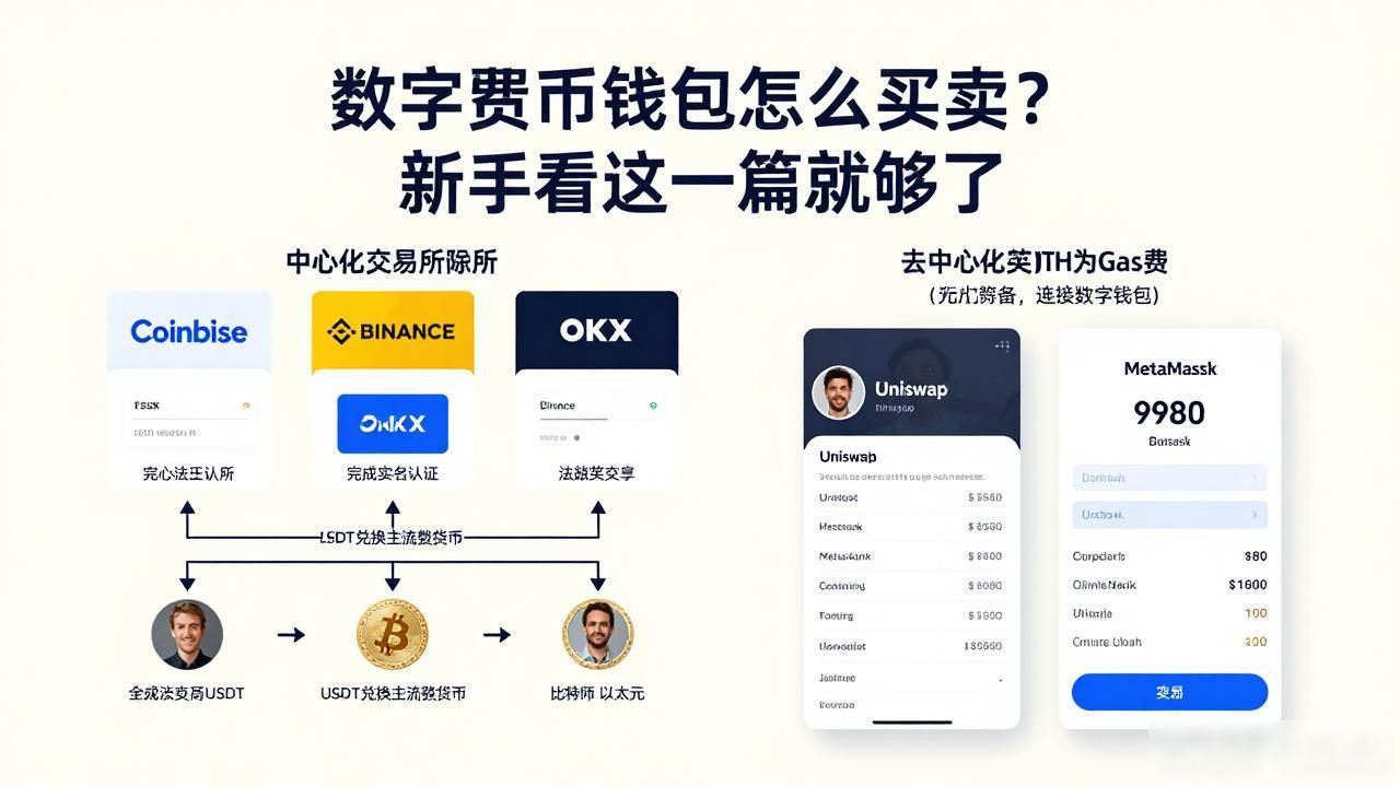 数字货币钱包怎么买卖？新手看这一篇就够了