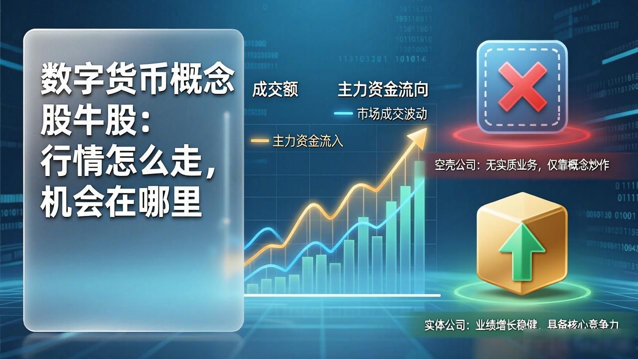 数字货币概念股牛股:行情怎么走,机会在哪里
