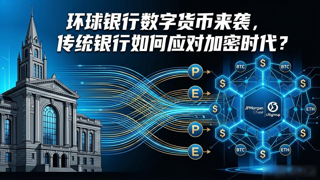 环球银行数字货币来袭,传统银行如何应对加密时代?