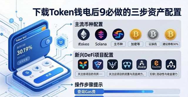 下载Token钱包后必做的3步 立刻开启财富增长