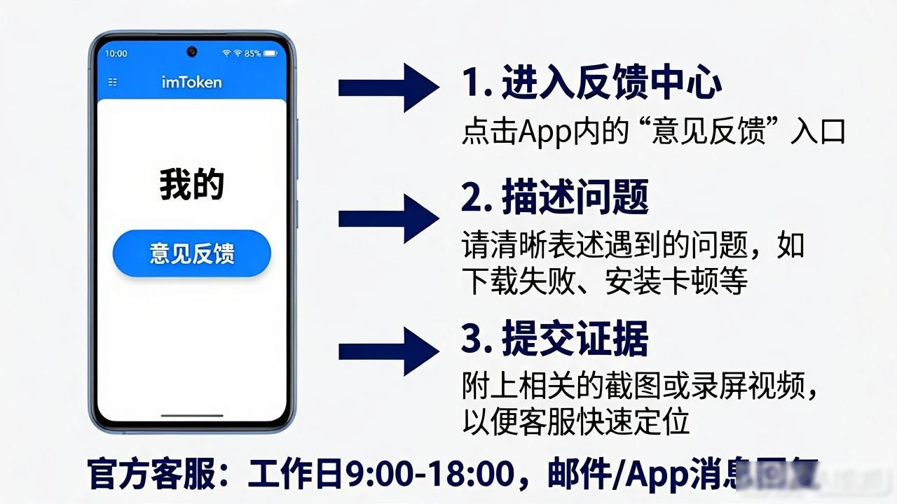 imToken安卓版下载后遇到问题？官方客服渠道汇总