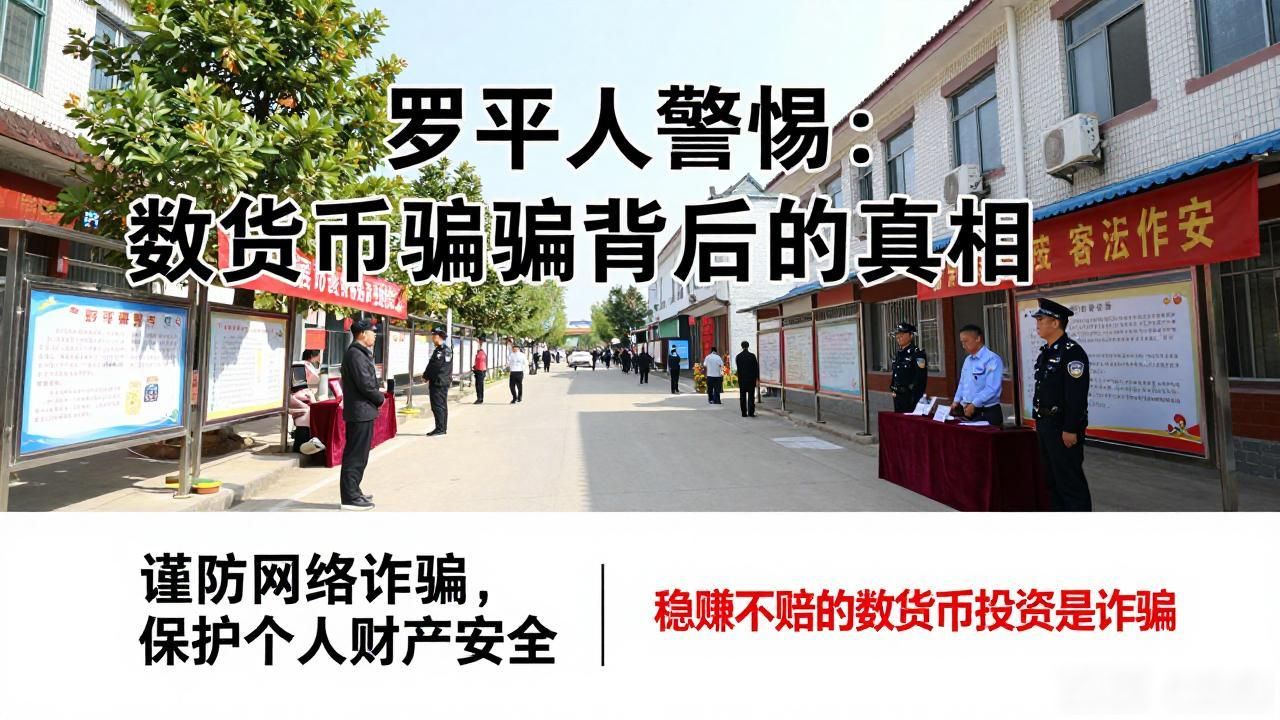 罗平人警惕：数字货币骗局背后的真相
