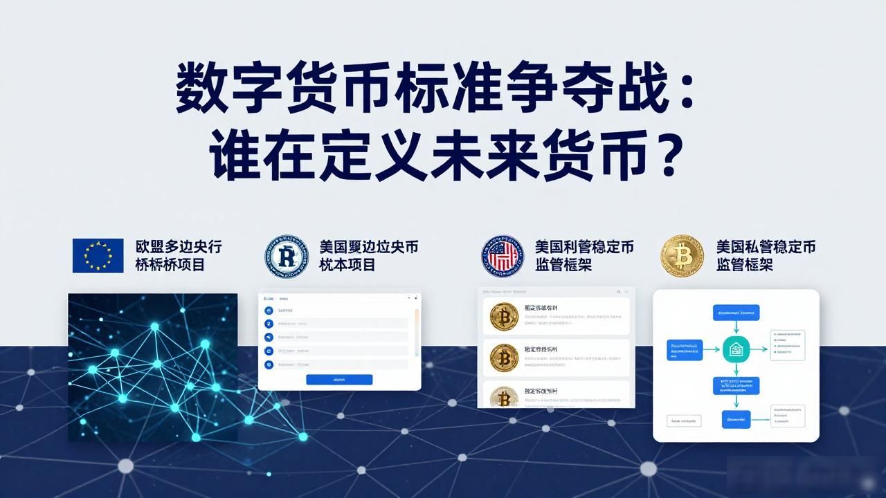 数字货币标准争夺战:谁在定义未来货币?