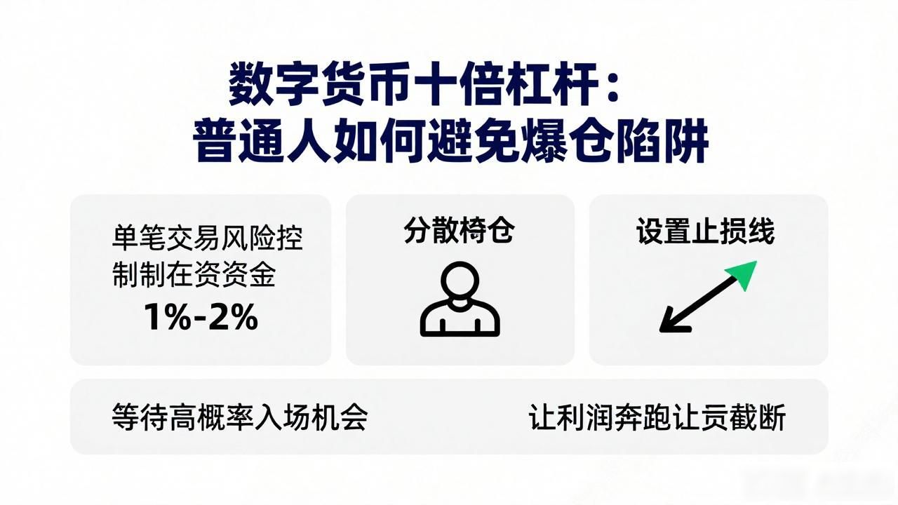 数字货币十倍杠杆:普通人如何避免爆仓陷阱
