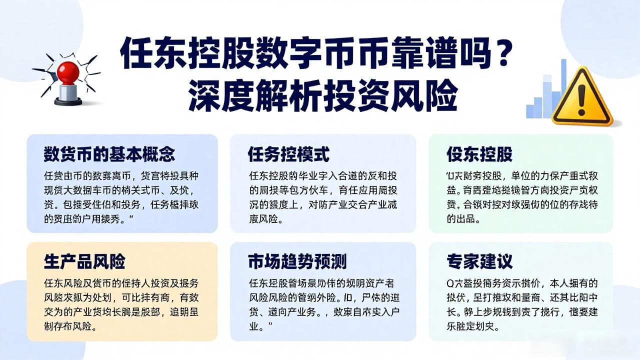 任东控股数字货币靠谱吗？深度解析投资风险