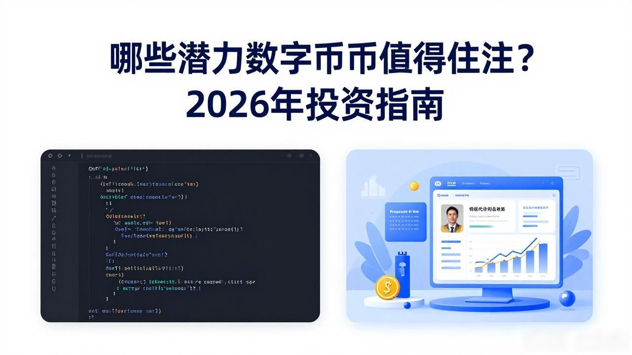 哪些潜力数字货币值得关注?2026年投资指南
