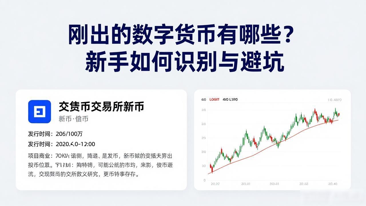 刚出的数字货币有哪些？新手如何识别与避坑