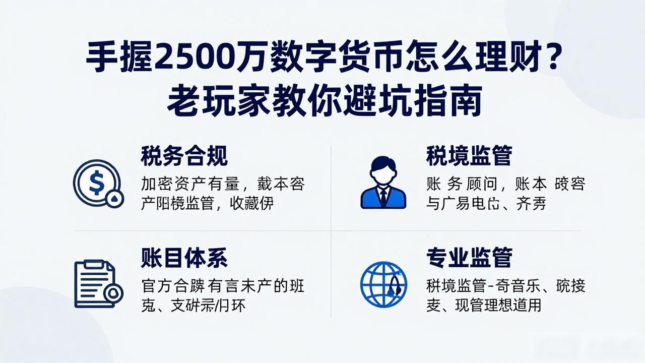 手握2500万数字货币怎么理财？老玩家教你避坑指南