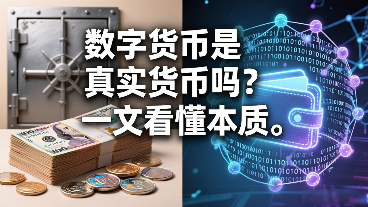 数字货币是真实货币吗?一文看懂本质
