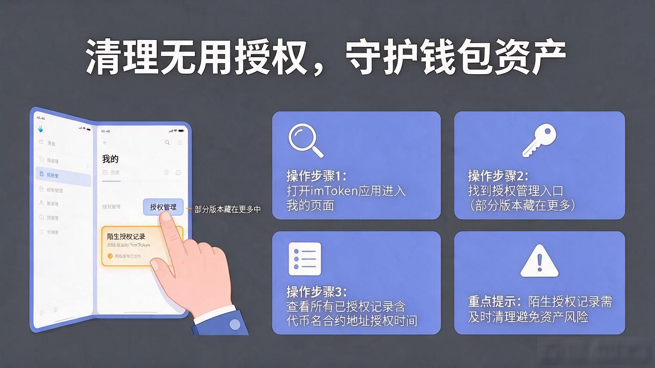imToken授权管理教程:清理无用授权,守住钱包里的币
