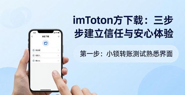 imToken官方下载：三步建立信任与安心体验