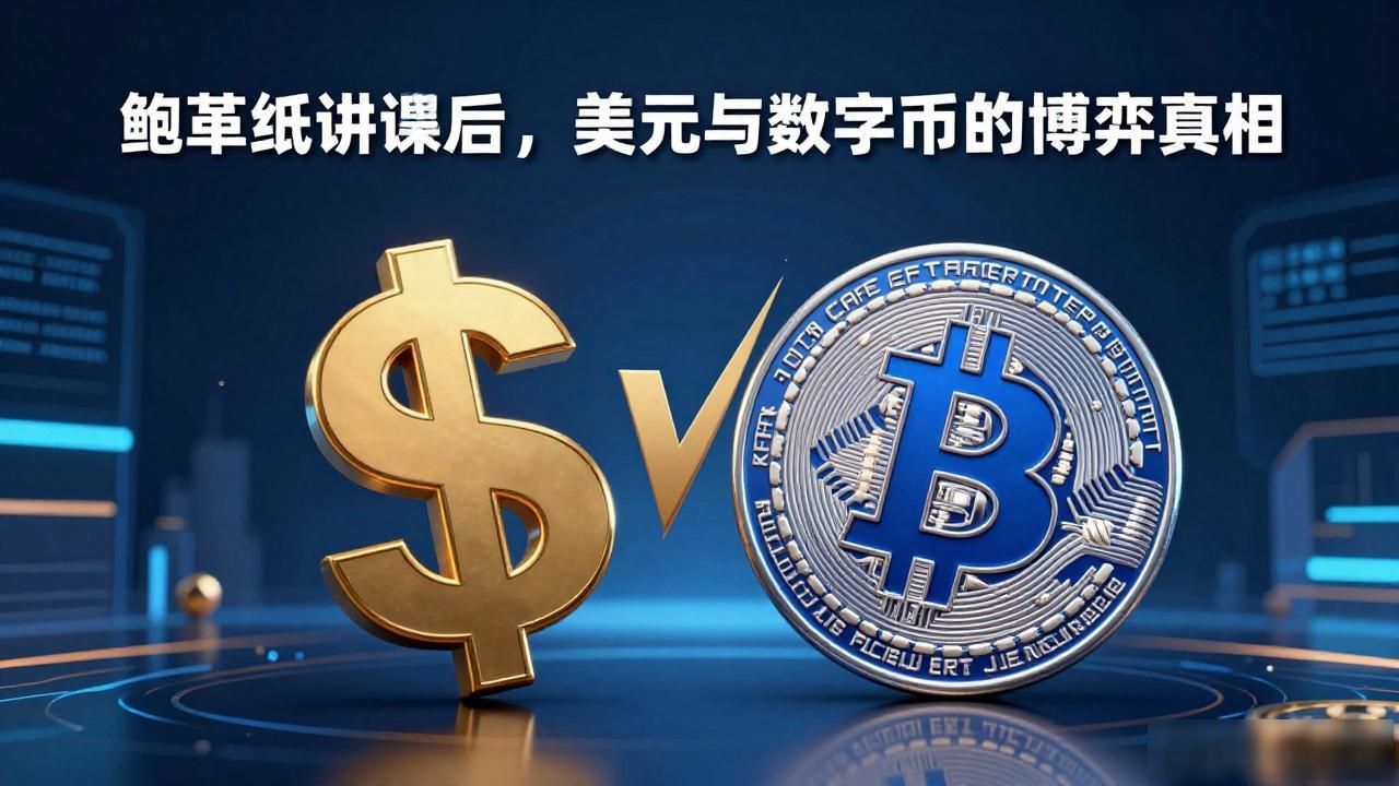 鲍威尔讲话后，美元与数字币的博弈真相