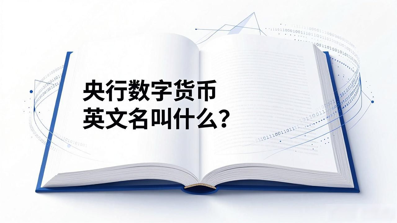 央行数字货币英文名叫什么?CBDC和数字人民币英文全解析