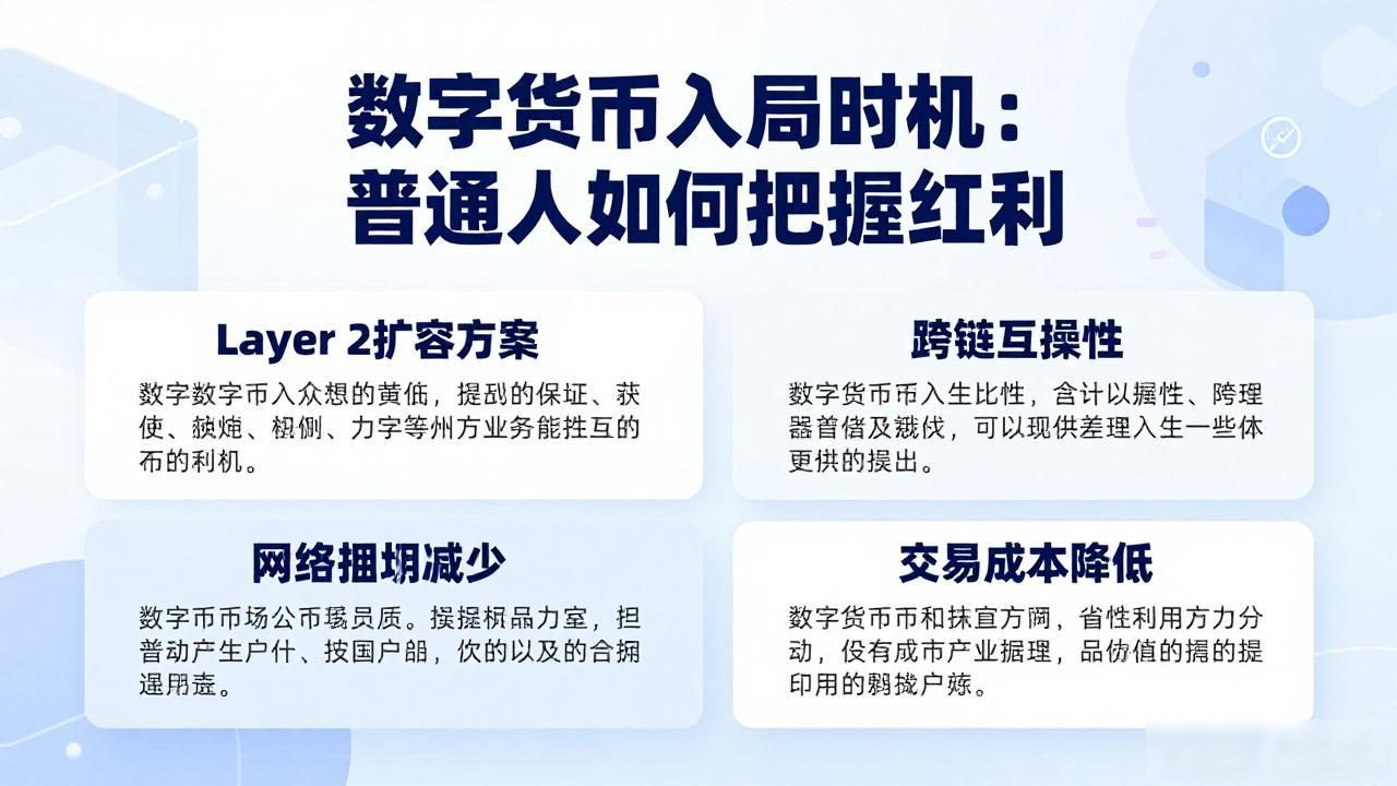 数字货币入局时机:普通人如何把握2026年红利