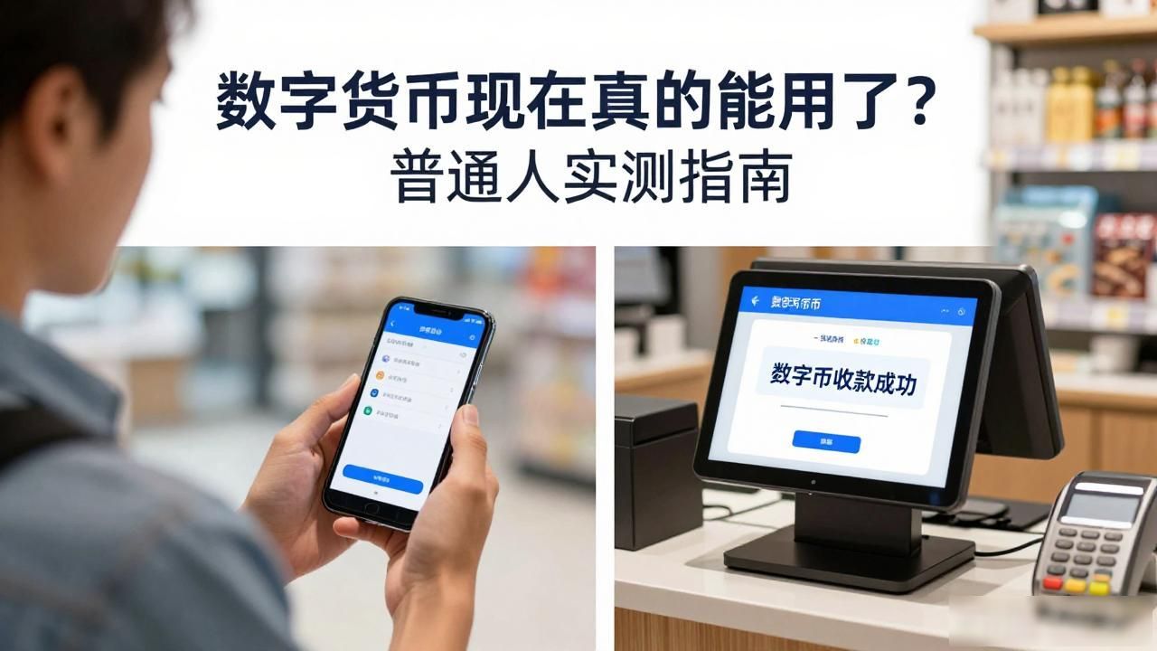 数字货币现在真的能用了？普通人实测指南
