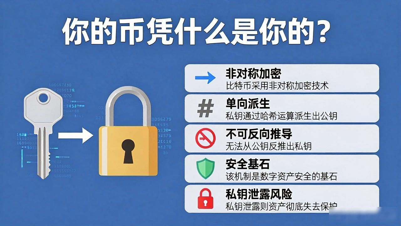 你的币凭什么是你的?一文读懂私钥与公钥