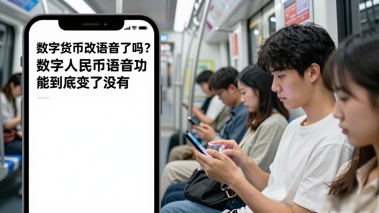 数字货币改语音了吗？数字人民币语音功能到底变了没有