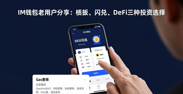IM钱包老用户分享：质押、闪兑、DeFi三种投资选择