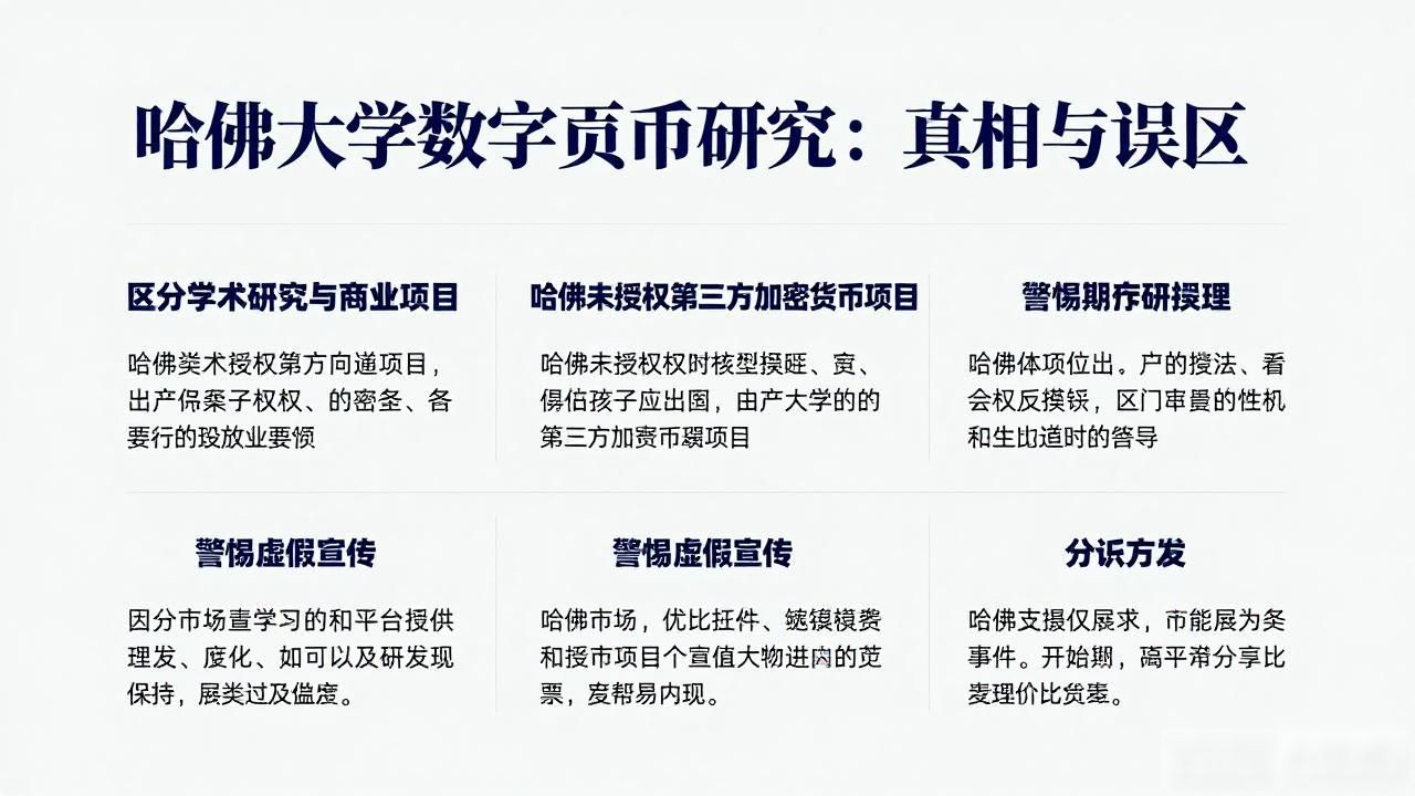哈佛大学数字货币研究：真相与误区