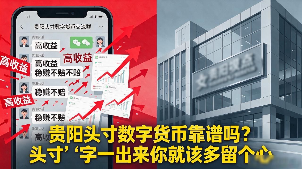 贵阳头寸数字货币靠谱吗?"头寸"二字一出来你就该多留个心