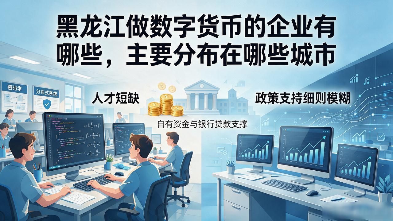 黑龙江做数字货币的企业有哪些,主要分布在哪些城市