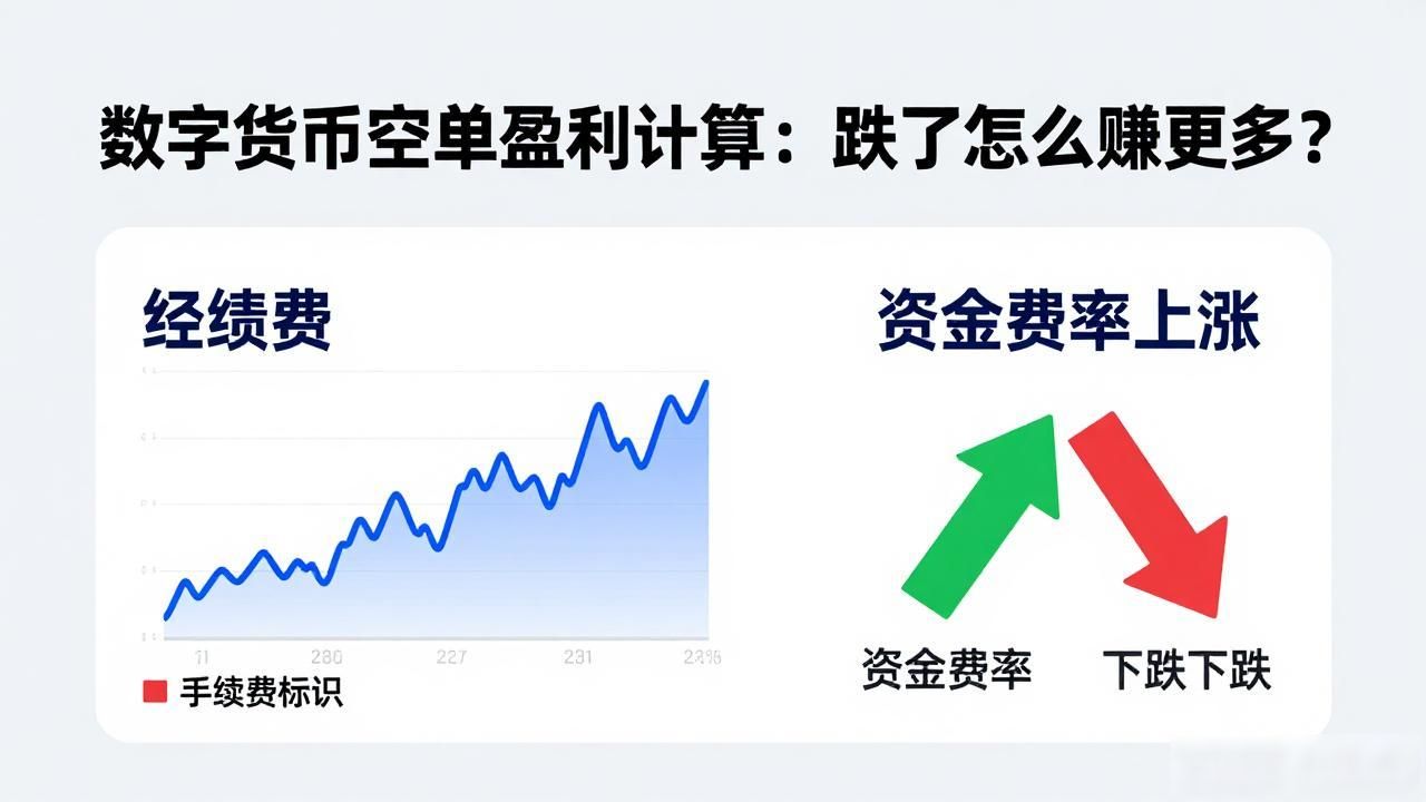 数字货币空单盈利计算：跌了怎么赚更多？
