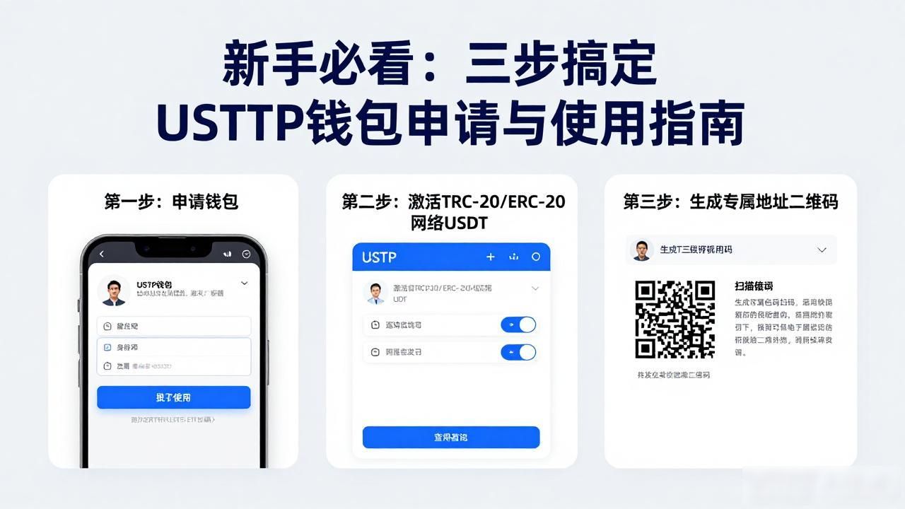 新手必看：三步搞定USDT钱包申请与使用指南