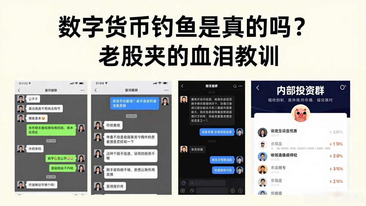 数字货币钓鱼是真的吗？老股民的血泪教训