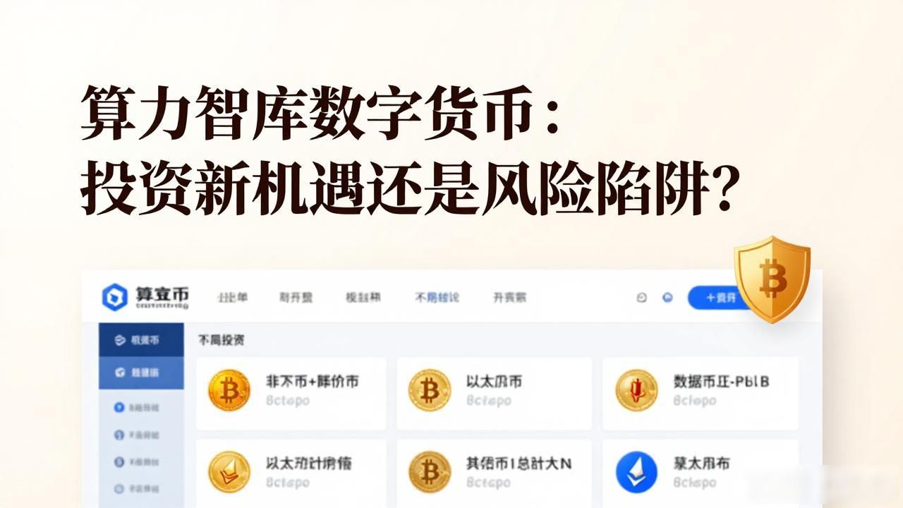算力智库数字货币：投资新机遇还是风险陷阱？