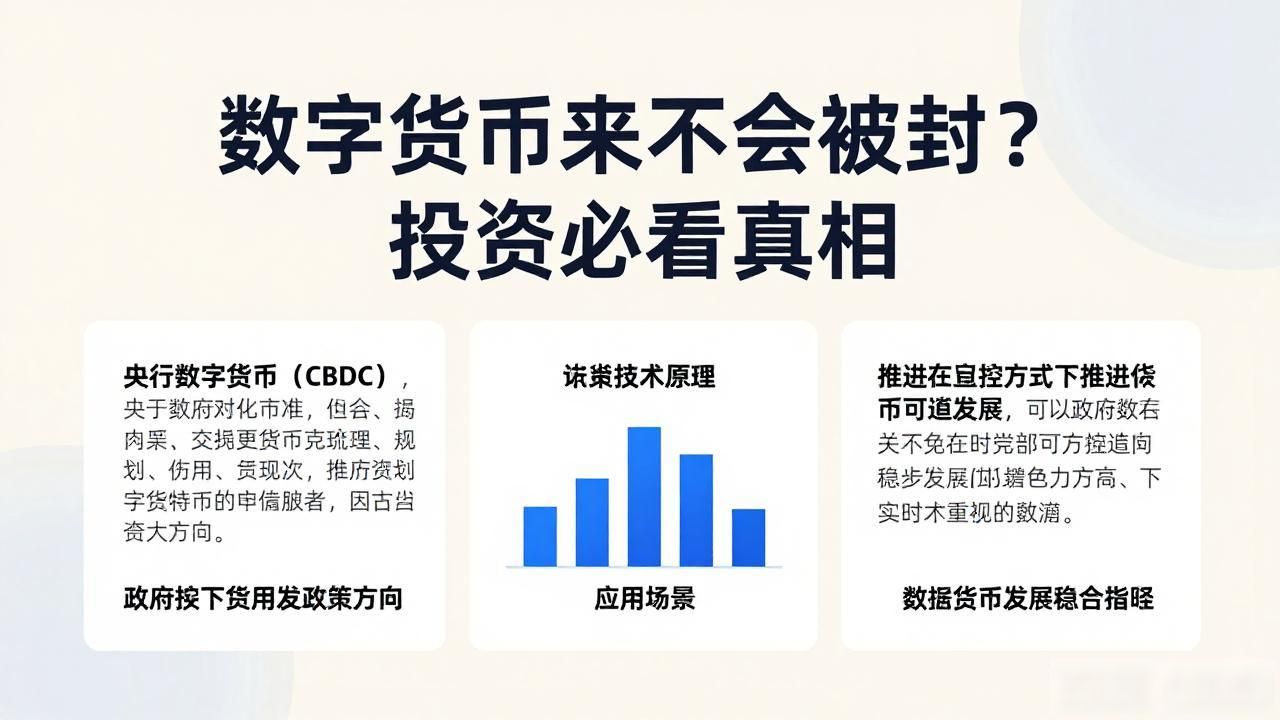 数字货币会不会被封？投资必看真相