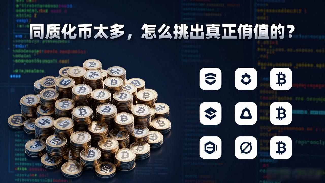 同质化币太多，怎么挑出真正有价值的？