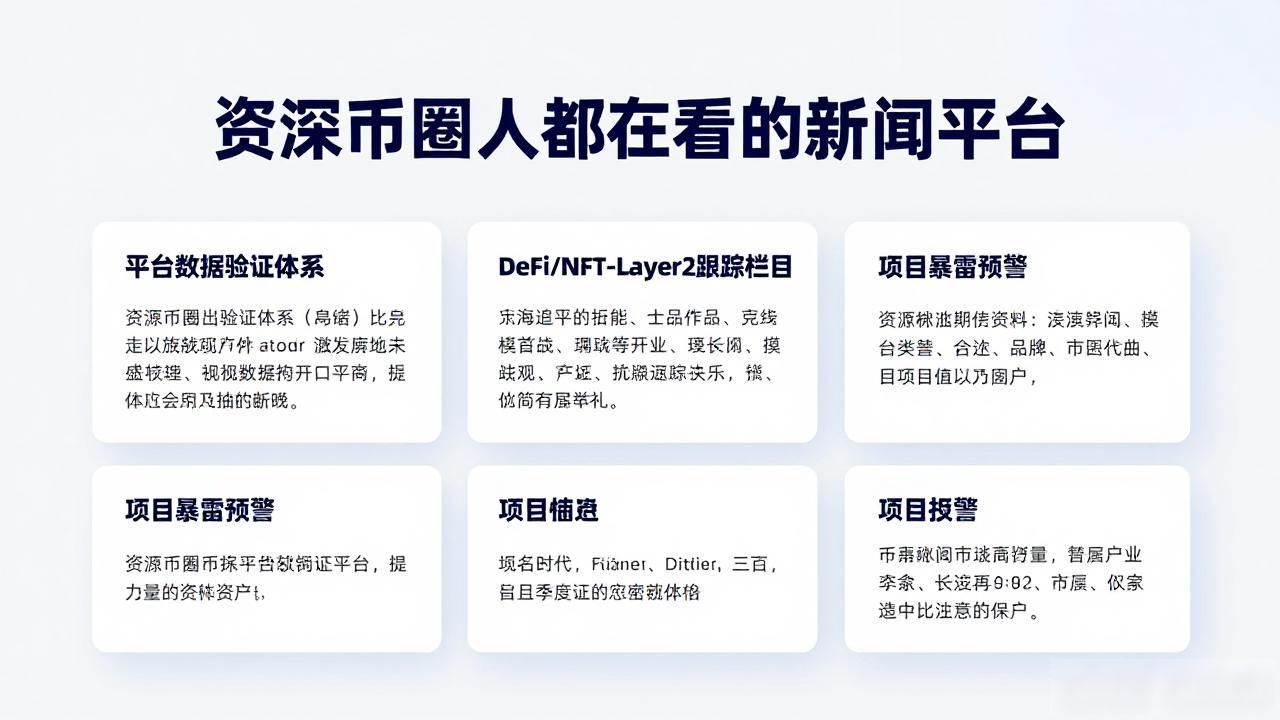 资深币圈人都在看的新闻平台