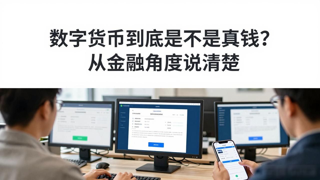 数字货币到底是不是真钱?从金融角度说清楚