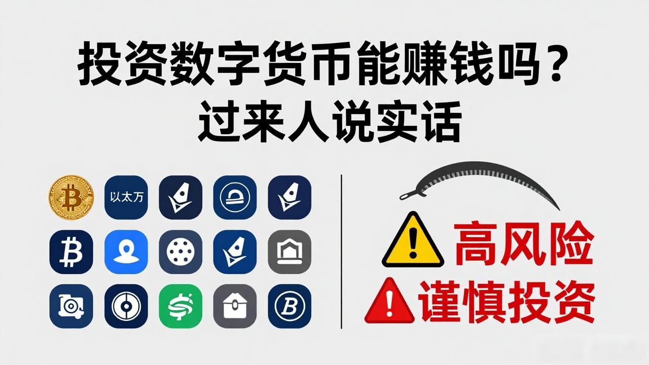 投资数字货币能赚钱吗?过来人说实话
