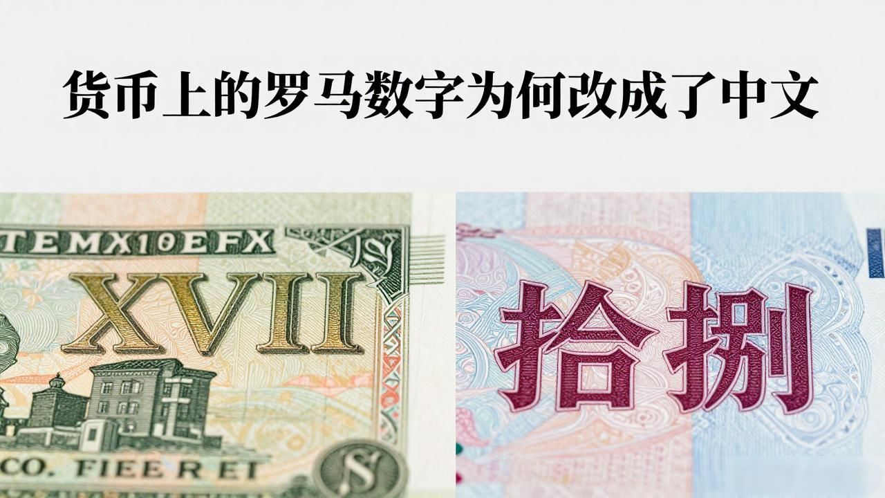 货币上的罗马数字为何改成了中文
