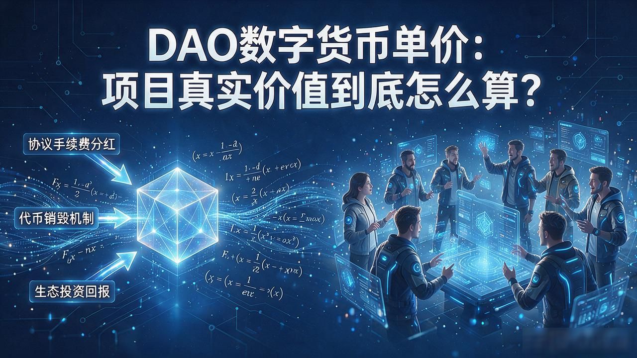 DAO数字货币单价：项目真实价值到底怎么算？