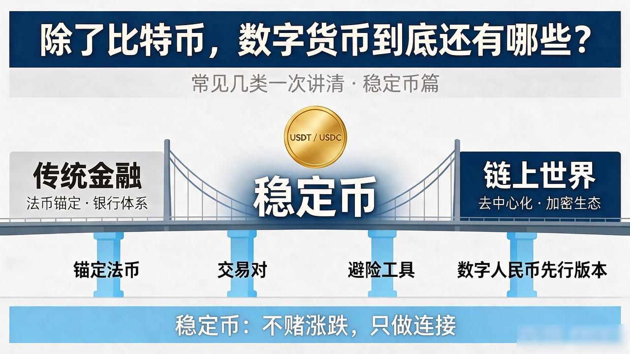 除了比特币，数字货币到底还有哪些？常见几类一次讲清