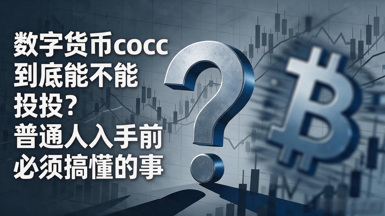 数字货币cocc到底能不能投？普通人入手前必须搞懂的事